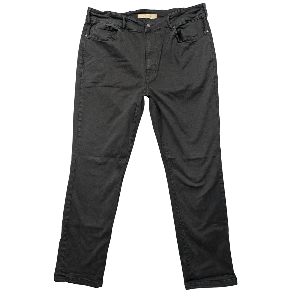 Joe's Jeans Mens 38x31 Black Straight Leg Stretch Denim 5 Pocket Casual Pants
